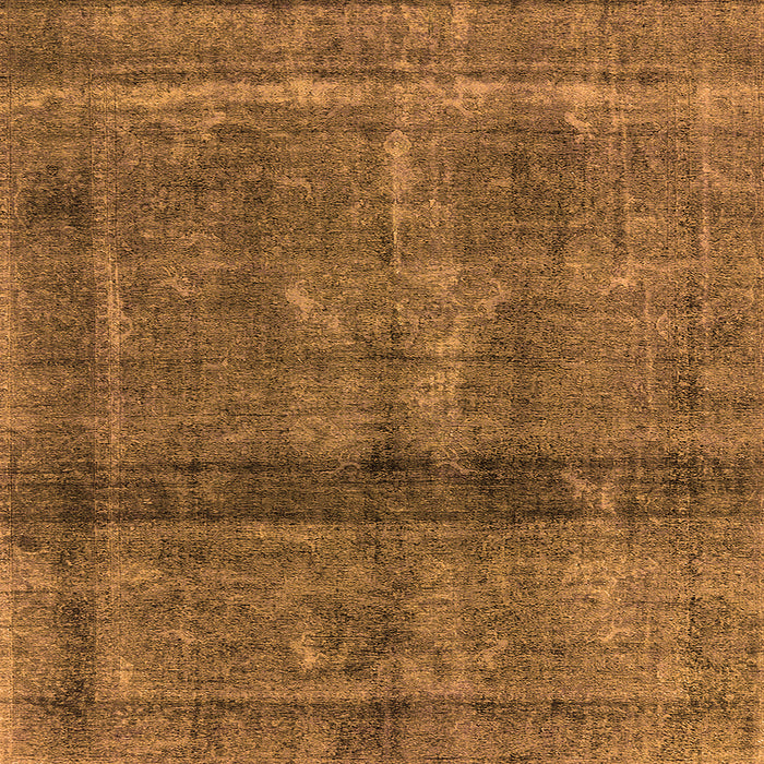 Square Persian Orange Bohemian Rug, urb2909org