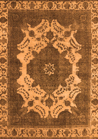 Oriental Orange Industrial Rug, urb2910org