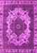 Machine Washable Oriental Pink Industrial Rug, wshurb2910pnk