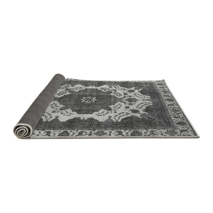 Sideview of Oriental Gray Industrial Rug, urb2910gry