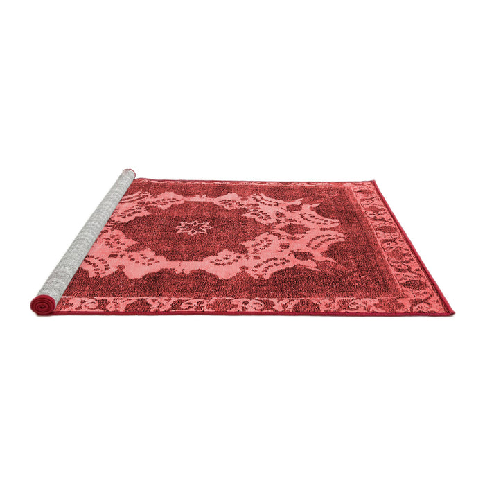 Industrial Red Washable Rugs