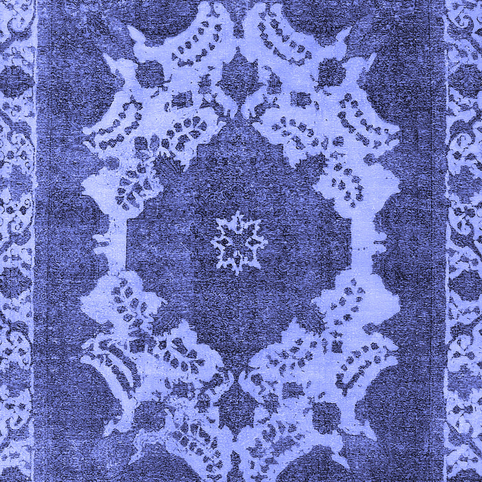Oriental Blue Industrial Rug, urb2910blu