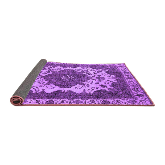 Sideview of Oriental Purple Industrial Rug, urb2910pur