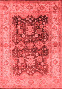 Oriental Red Traditional Rug, urb2911red