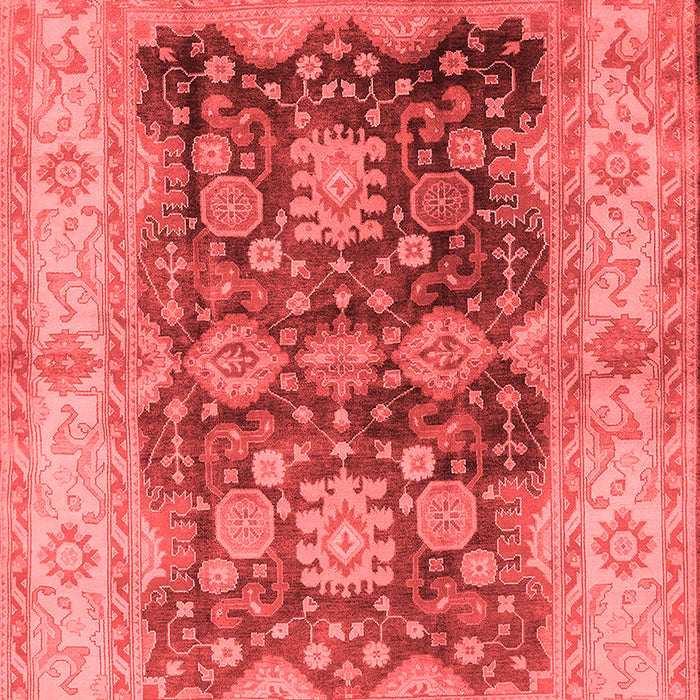 Oriental Red Traditional Area Rugs