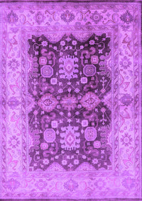 Oriental Purple Traditional Rug, urb2911pur