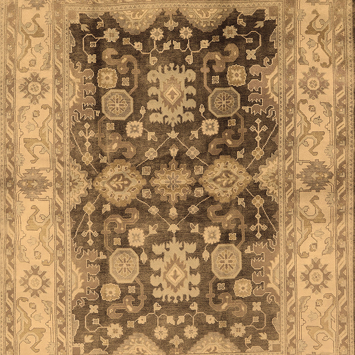 Oriental Brown Traditional Rug, urb2911brn