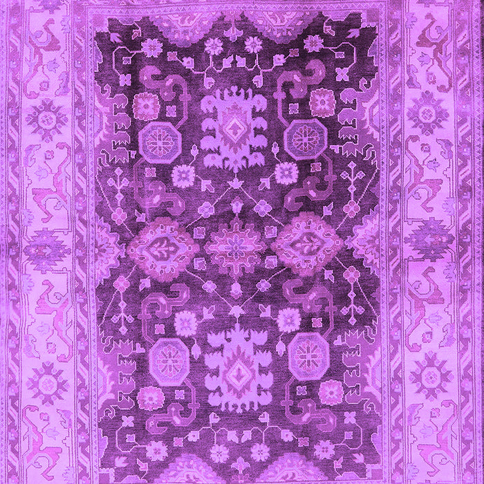 Machine Washable Oriental Purple Traditional Area Rugs, wshurb2911pur