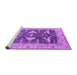 Sideview of Machine Washable Oriental Purple Industrial Area Rugs, wshurb2912pur