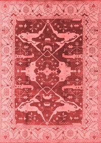 Oriental Red Industrial Rug, urb2912red