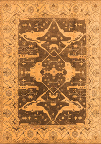 Oriental Orange Industrial Rug, urb2912org