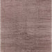 Square Machine Washable Industrial Modern Chestnut Brown Rug, wshurb2913