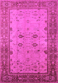 Oriental Pink Traditional Rug, urb2914pnk