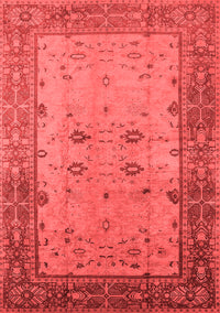 Oriental Red Traditional Rug, urb2914red