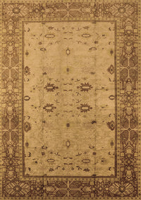 Oriental Brown Traditional Rug, urb2914brn