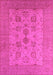 Oriental Pink Industrial Rug, urb2915pnk