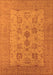 Machine Washable Oriental Orange Industrial Area Rugs, wshurb2915org