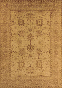 Oriental Brown Industrial Rug, urb2915brn