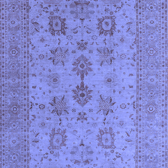 Oriental Blue Industrial Rug, urb2915blu
