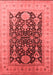 Oriental Red Traditional Area Rugs