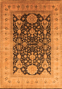 Oriental Orange Traditional Rug, urb2916org