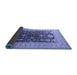 Sideview of Oriental Blue Traditional Rug, urb2916blu