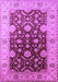 Oriental Purple Traditional Rug, urb2917pur