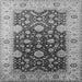 Square Oriental Gray Traditional Rug, urb2917gry
