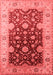 Oriental Red Traditional Area Rugs