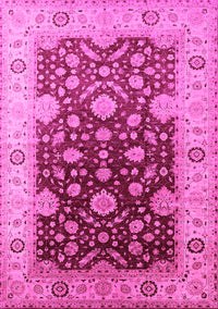 Oriental Pink Traditional Rug, urb2917pnk