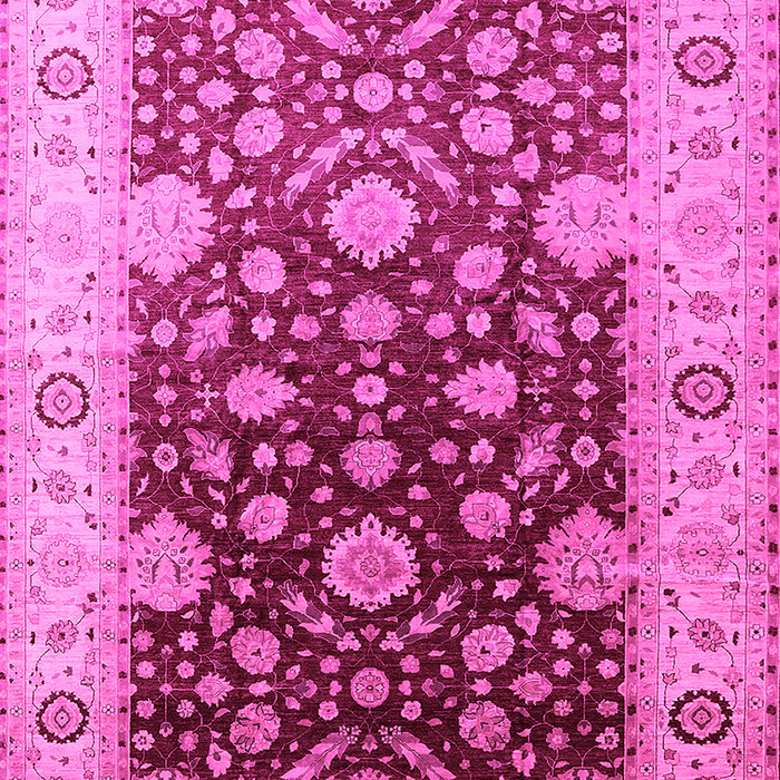 Oriental Pink Traditional Rug, urb2917pnk