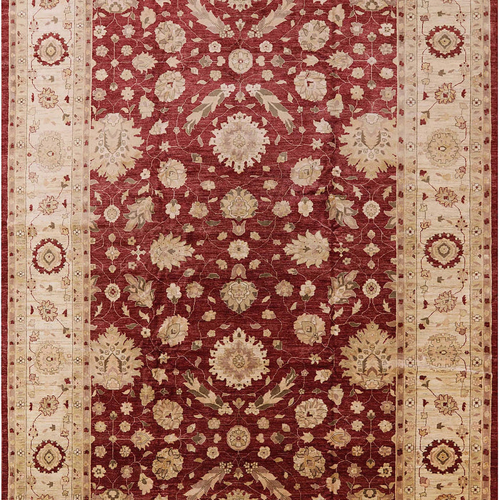 Machine Washable Industrial Modern Red Rug, wshurb2917