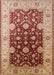 Mid-Century Modern Red Oriental Rug, urb2917