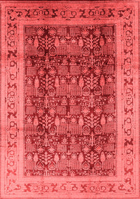 Oriental Red Traditional Rug, urb2918red