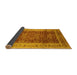 Sideview of Oriental Yellow Traditional Rug, urb2918yw