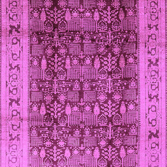 Machine Washable Oriental Purple Traditional Area Rugs, wshurb2918pur