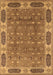 Oriental Brown Traditional Rug, urb2919brn