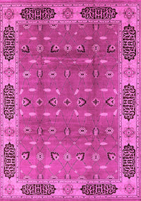 Oriental Pink Traditional Rug, urb2919pnk