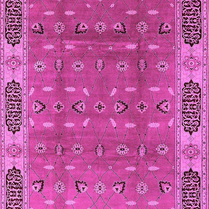 Oriental Pink Traditional Rug, urb2919pnk