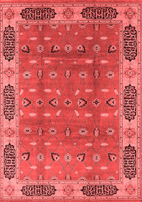 Oriental Red Traditional Rug, urb2919red