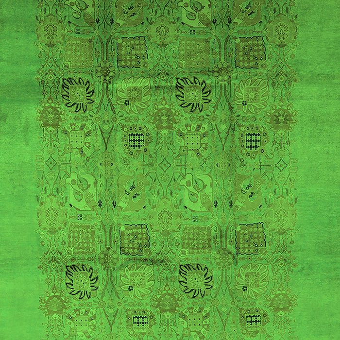 Oriental Green Industrial Rug, urb2920grn
