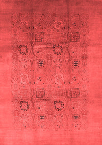 Oriental Red Industrial Rug, urb2920red