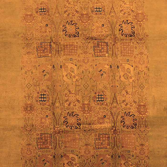 Oriental Orange Industrial Rug, urb2920org