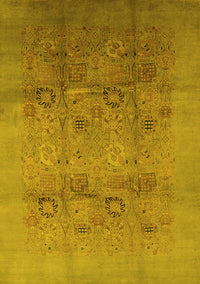 Oriental Yellow Industrial Rug, urb2920yw