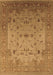 Oriental Brown Traditional Rug, urb2921brn