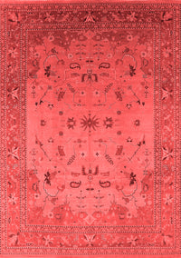 Oriental Red Traditional Rug, urb2921red