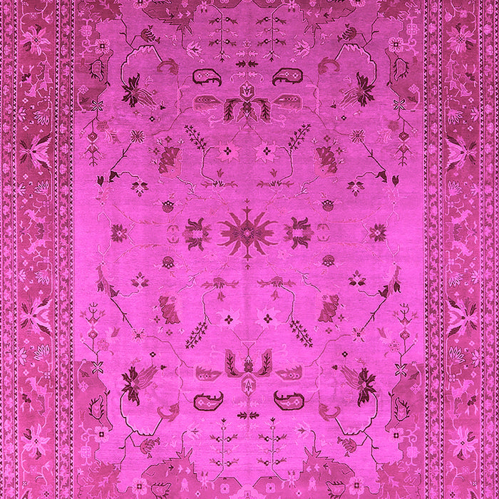 Oriental Pink Traditional Rug, urb2921pnk