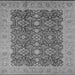 Square Oriental Gray Traditional Rug, urb2922gry