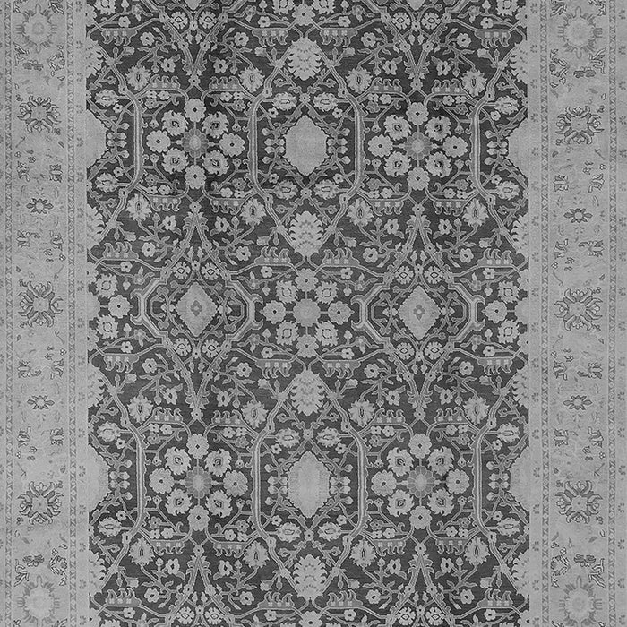 Machine Washable Oriental Gray Traditional Rug, wshurb2922gry
