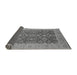 Sideview of Oriental Gray Traditional Rug, urb2922gry